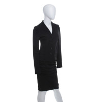 Dolce & Gabbana Costume blazer en rok in zwart
