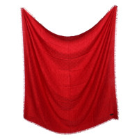 Louis Vuitton Tissu monogramme en rouge