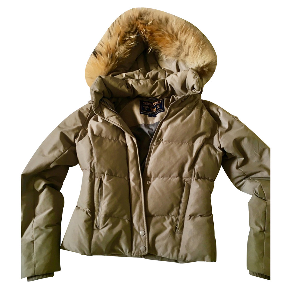Woolrich Winter jas met bont capuchon