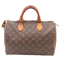 Louis Vuitton Speedy 35 Canvas in Bruin