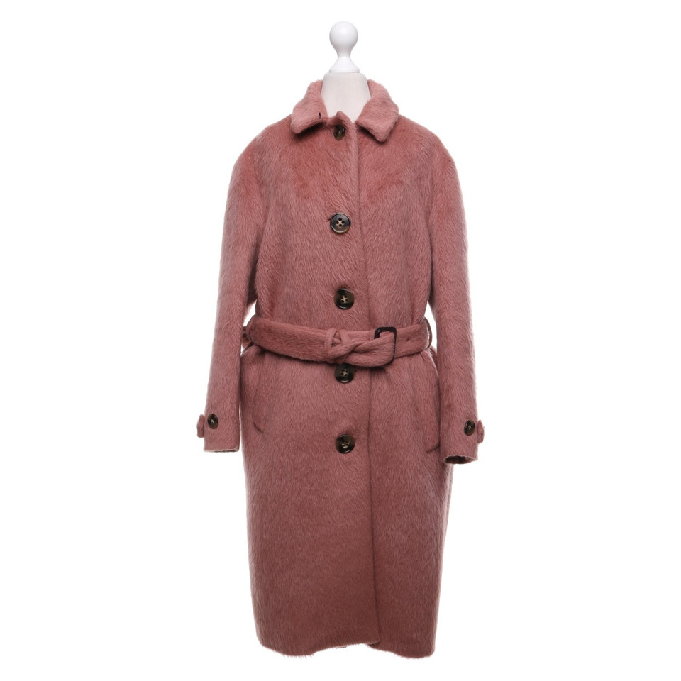 Burberry Wool coat in blush pink