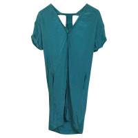 Maje Dress Cotton in Turquoise