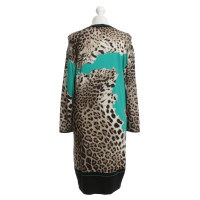 Roberto Cavalli Kleid mit Leoparden-Print