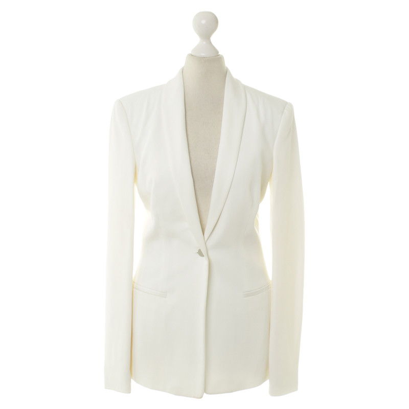 The Row Blazer in Creme