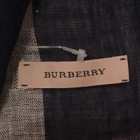 Burberry Sciarpa di panno di lino