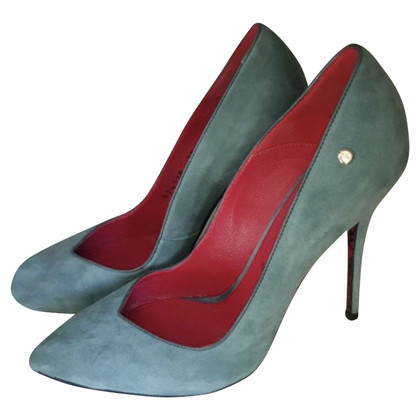 Cesare Paciotti Wedges Suede in Green