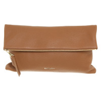 Escada Clutch Bag Leather in Brown