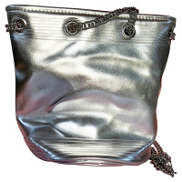 Jean Paul Gaultier Silberfarbene Handtasche