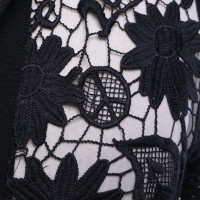 Sandro Kanten jurk in zwart