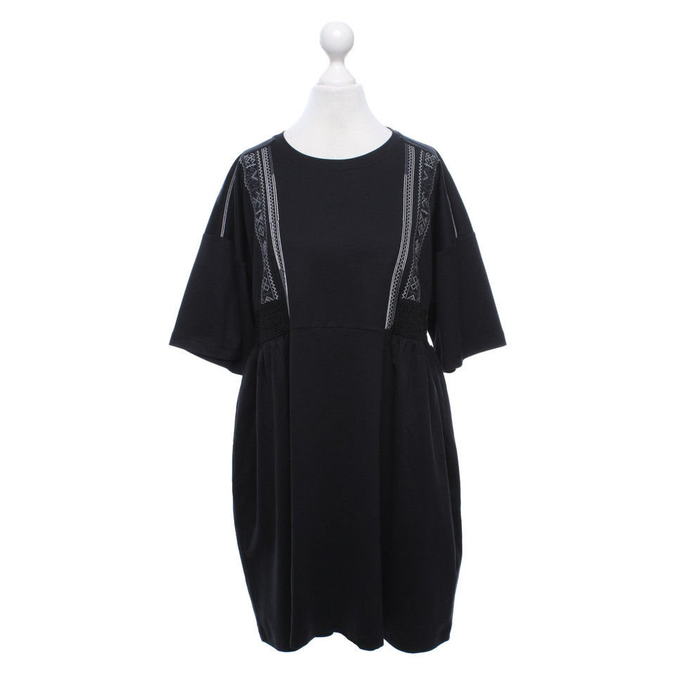 Diesel Black Gold Robe en Jersey en Noir