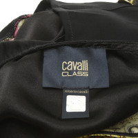 Roberto Cavalli Blouse shirt in black / multicolor
