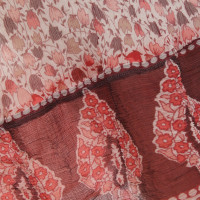 See By Chloé Robe en soie avec un motif floral
