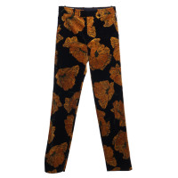 Gucci trousers with a floral pattern
