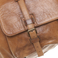 Belstaff Handtasche aus Leder in Braun