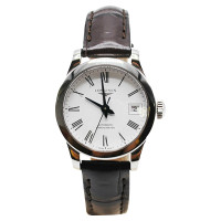 Longines Armbanduhr aus Stahl in Weiß