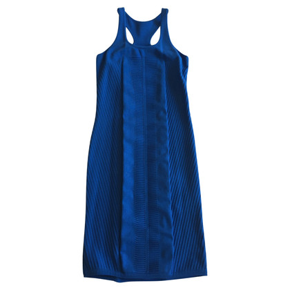Versace Robe tricotée en bleu