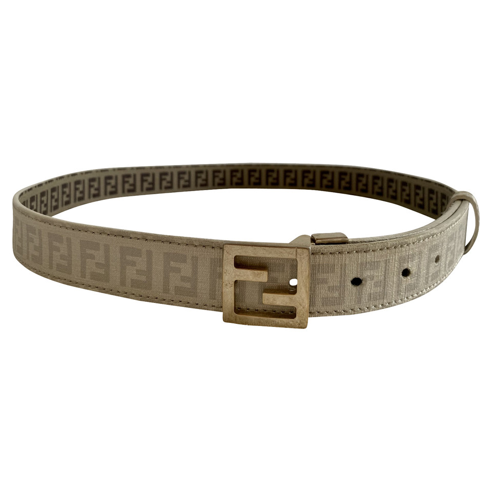 Fendi Ceinture en Cuir en Marron