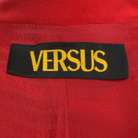 Versus cappotto classico in rosso