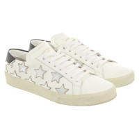 Saint Laurent Trainers Leather in White