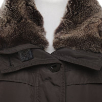 Peuterey Down jacket with fur collar