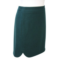J. Crew Mini skirt in green