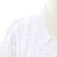 Burberry Strick aus Baumwolle in Weiß