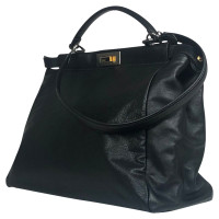 Fendi Shoulder bag Leather in Black