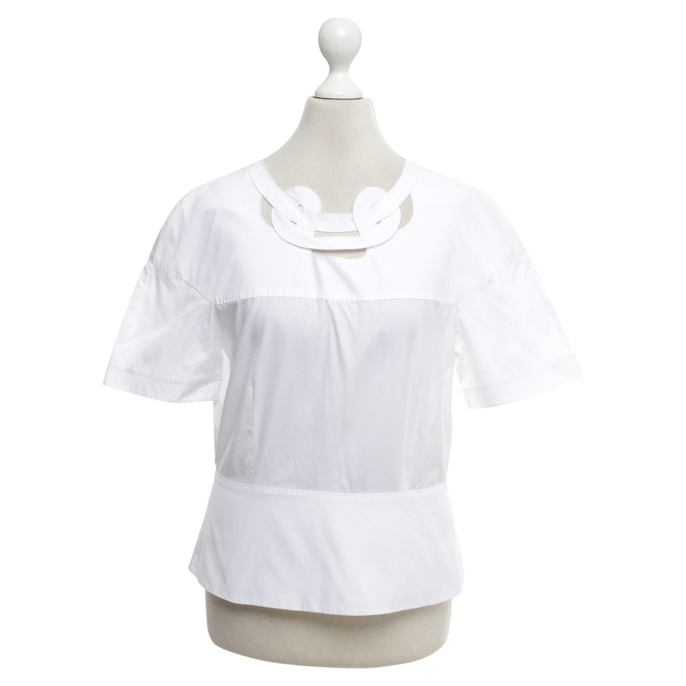 Bally top in white