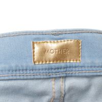 Mother High Waist Jeans in Blau