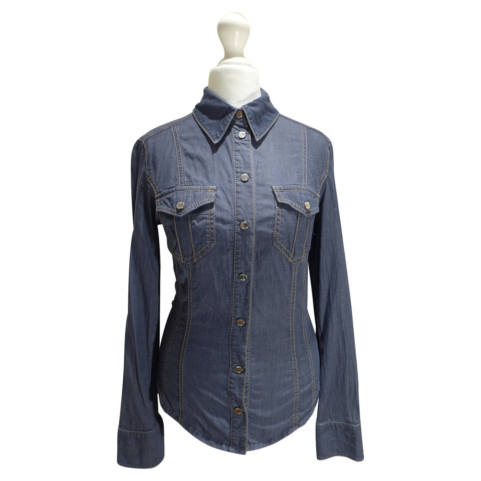 Karen Millen Jeansbluse