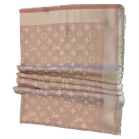 Louis Vuitton Pink denim shawl