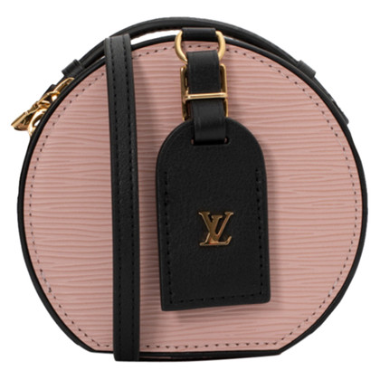 Louis Vuitton Petite Boîte Chapeau aus Leder in Rosa / Pink