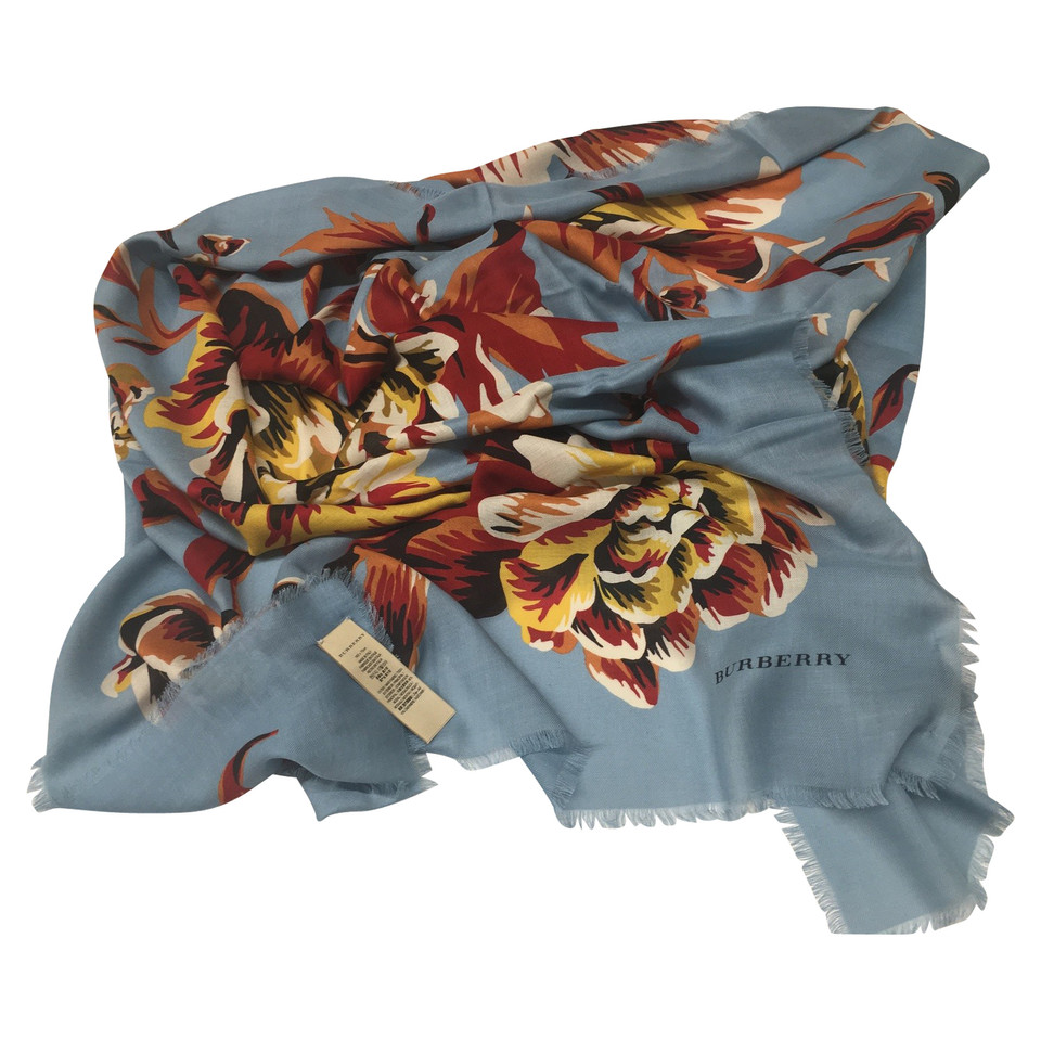 Burberry XL scarf with cashmere