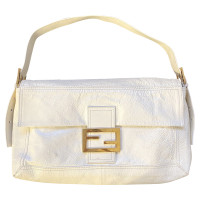 Fendi Baguette Bag Leather in White