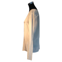 Drykorn Zijden blouse in gebroken wit