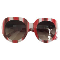 Dolce & Gabbana Sonnenbrille mit Streifenmuster