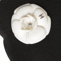 Chanel Chapeau en noir / blanc