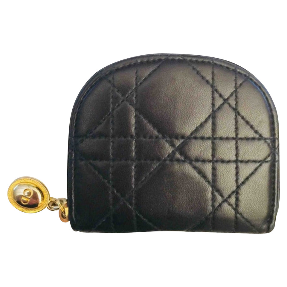 Christian Dior Leather coin wallet
