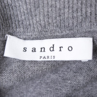 Sandro Jupe en tricot en gris
