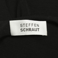 Steffen Schraut Jerseykleid in Schwarz