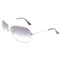 Ray Ban Silberfarbene Sonnenbrille