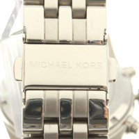 Michael Kors Silberfarbene Armbanduhr