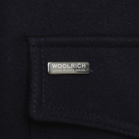 Woolrich Wollen jas in blauw