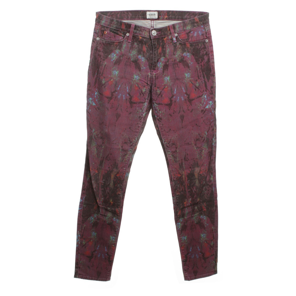 Hudson Skinny jeans with print
