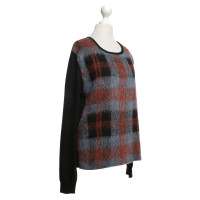 Alexander McQueen Sweater with check pattern