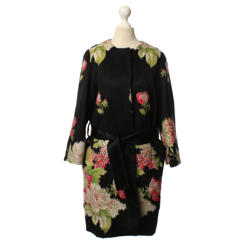 Dolce & Gabbana Coat with floral pattern