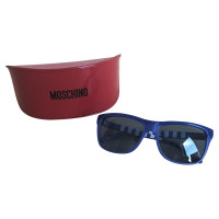 Moschino Love Blaue Sonnenbrille