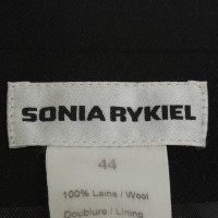 Sonia Rykiel Schwarzer Blazer aus Wolle