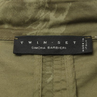 Twin Set Simona Barbieri Jacket/Coat in Olive