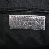 Marc Cain Handtasche aus Leder in Silbern